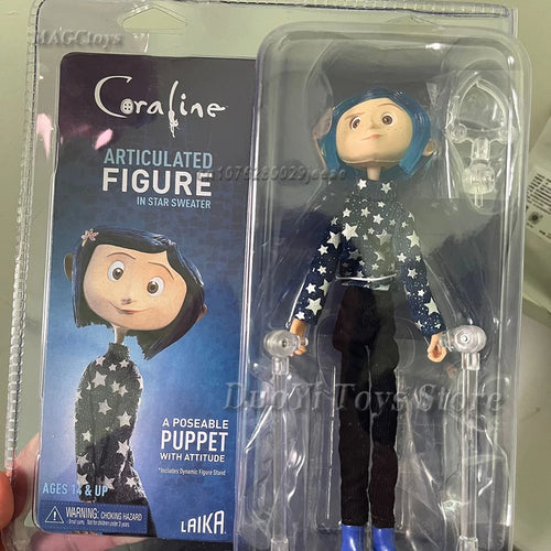 Articulated Raincoat Girl Figure – 10cm