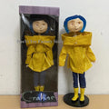 Articulated Raincoat Girl Figure – 10cm