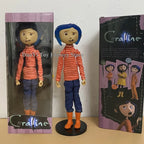 Articulated Raincoat Girl Figure – 10cm