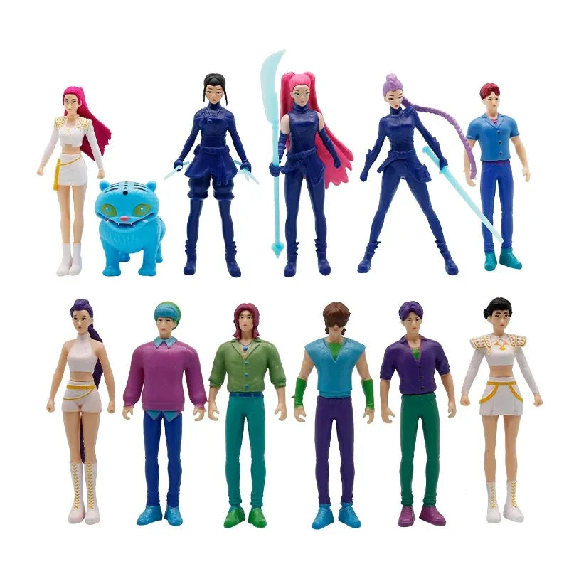 Stylized Team Action Figures – 13cm Set