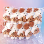 Mini Bear Bouquet Plush – 10pcs Set