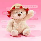 Rose Hug Teddy Bear Plush
